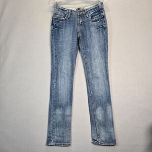 9.8 Premium Jeans Women's 5 Blue Dark Wash Boot Cut Jeans